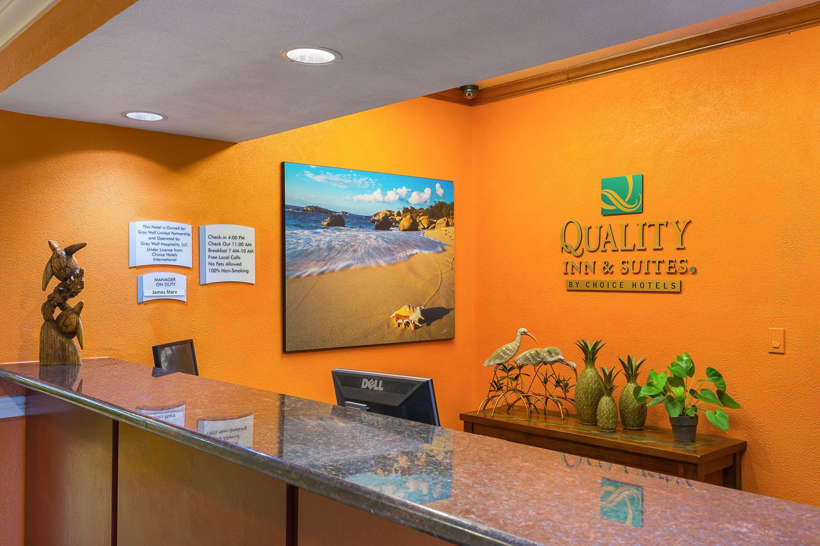Quality Inn & Suites Galveston - Beachfront Екстер'єр фото