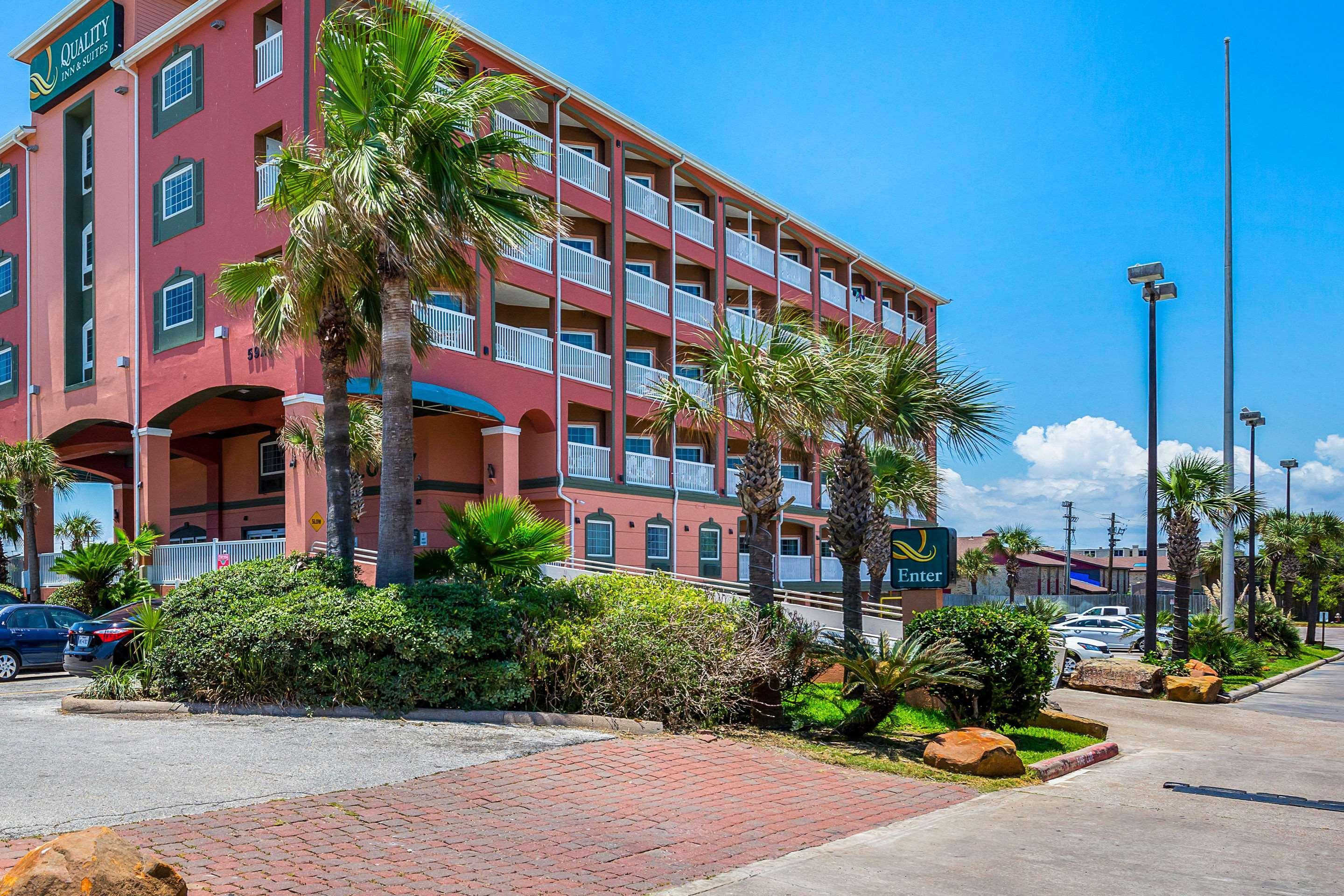 Quality Inn & Suites Galveston - Beachfront Екстер'єр фото