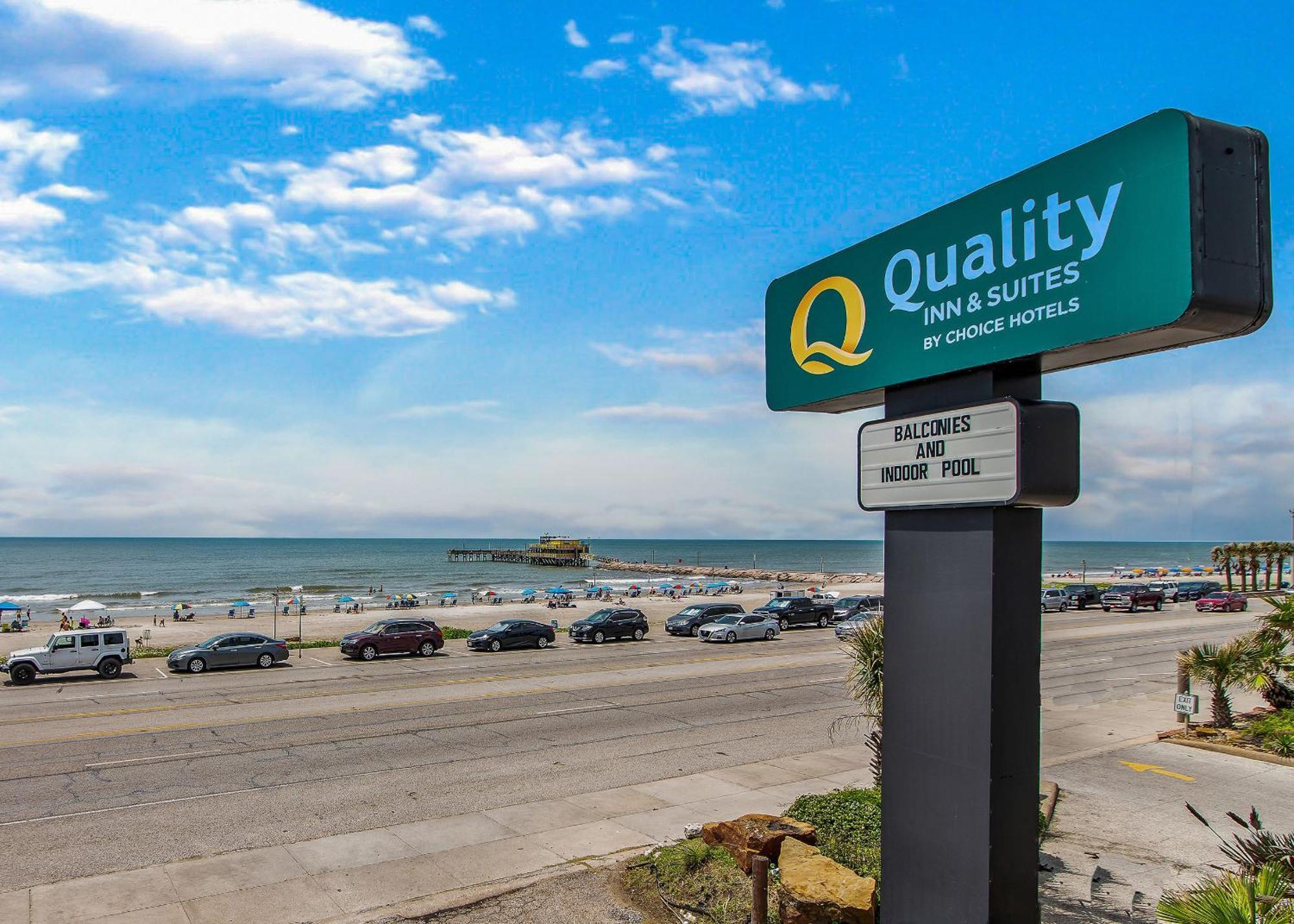 Quality Inn & Suites Galveston - Beachfront Екстер'єр фото