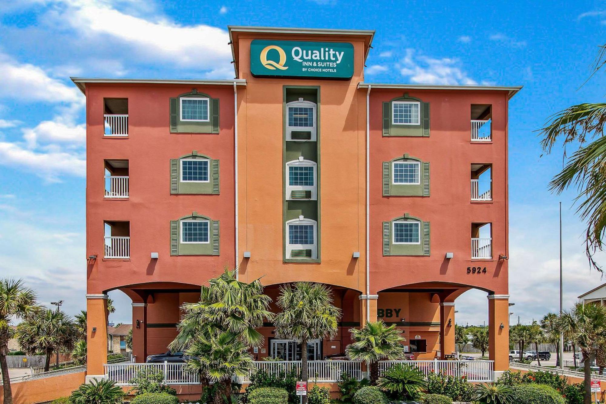 Quality Inn & Suites Galveston - Beachfront Екстер'єр фото
